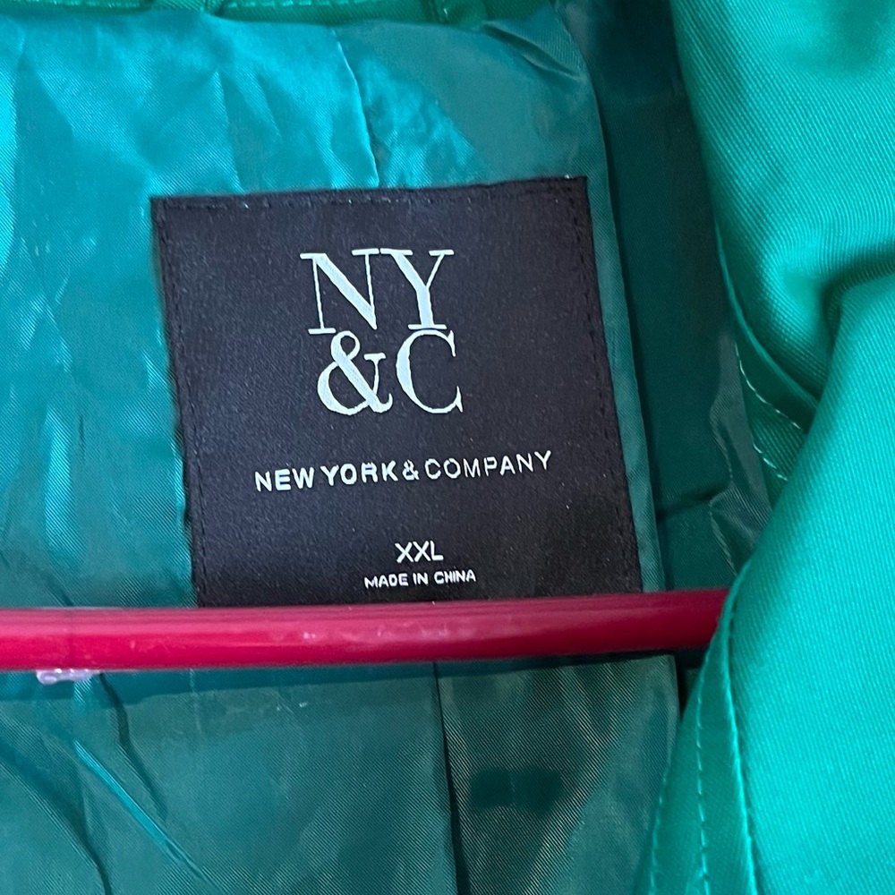 NY&Co green coat - Picture 4 of 7